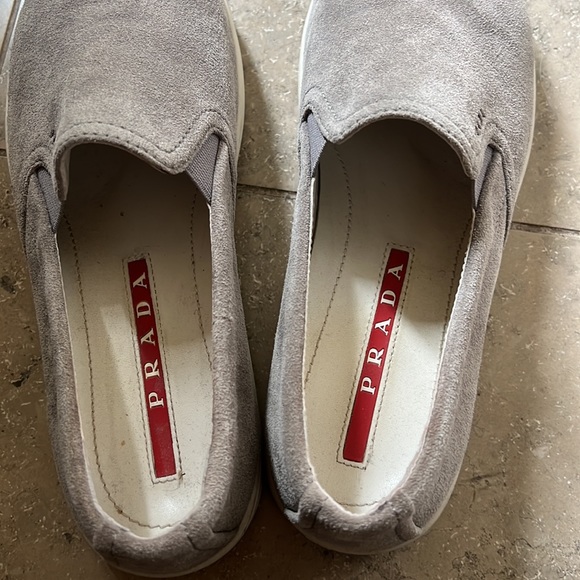 Prada suede sneakers - Picture 3 of 5